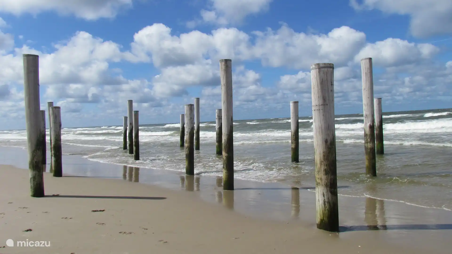 Petten Pole Village am Strand