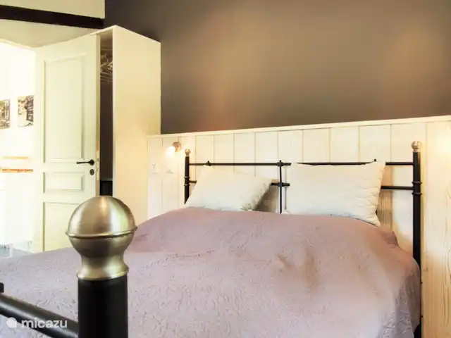 Le Petit Verger - Château la Mothaye | France, Loire, Brion - gîte / cottage Chambre avec un lit double