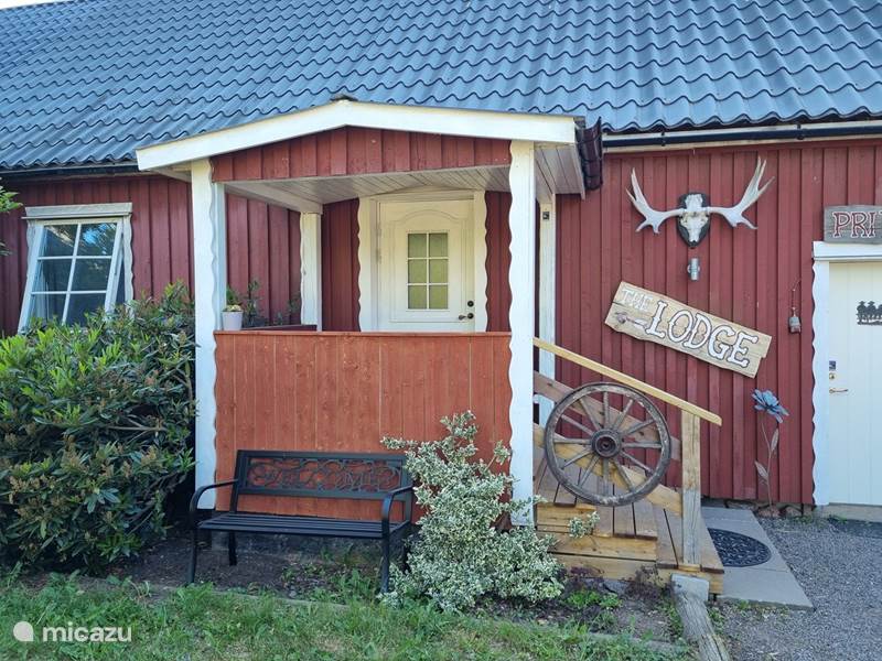 Vakantiehuis Zweden, Halland, Falkenburg Appartement EddyLou Ranch : The Lodge