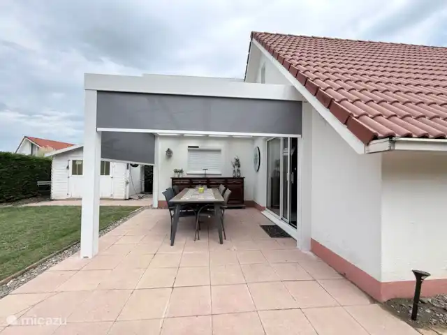 Château Cazaleres Villa 91 | France, Ariège, Daumazan-sur-Arize - maison de vacances Jardin avec auvent qui peut être fermé et terrasse ensoleillée