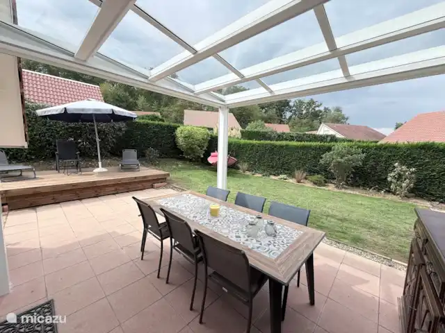 Château Cazaleres Villa 91 | France, Ariège, Daumazan-sur-Arize - maison de vacances Jardin avec auvent qui peut être fermé et terrasse ensoleillée