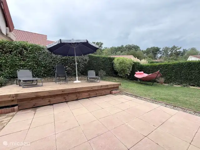 Château Cazaleres Villa 91 | France, Ariège, Daumazan-sur-Arize - maison de vacances Jardin avec auvent qui peut être fermé et terrasse ensoleillée