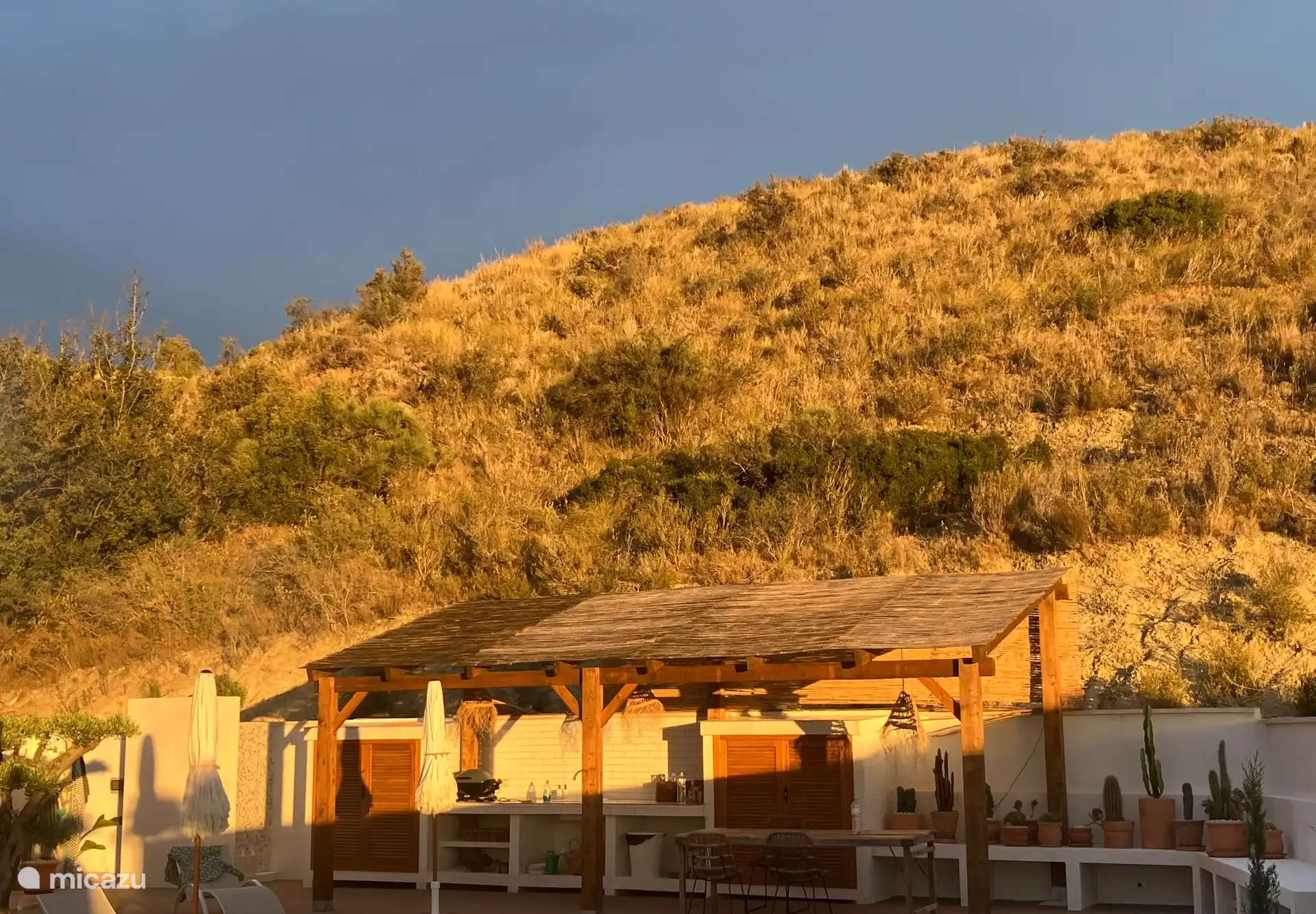 Sol del atardecer