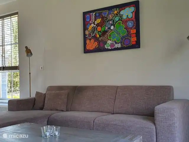 Le Chardonneret | Pays-Bas, Overijssel, Ootmarsum - bungalow Canapé d'angle spacieux