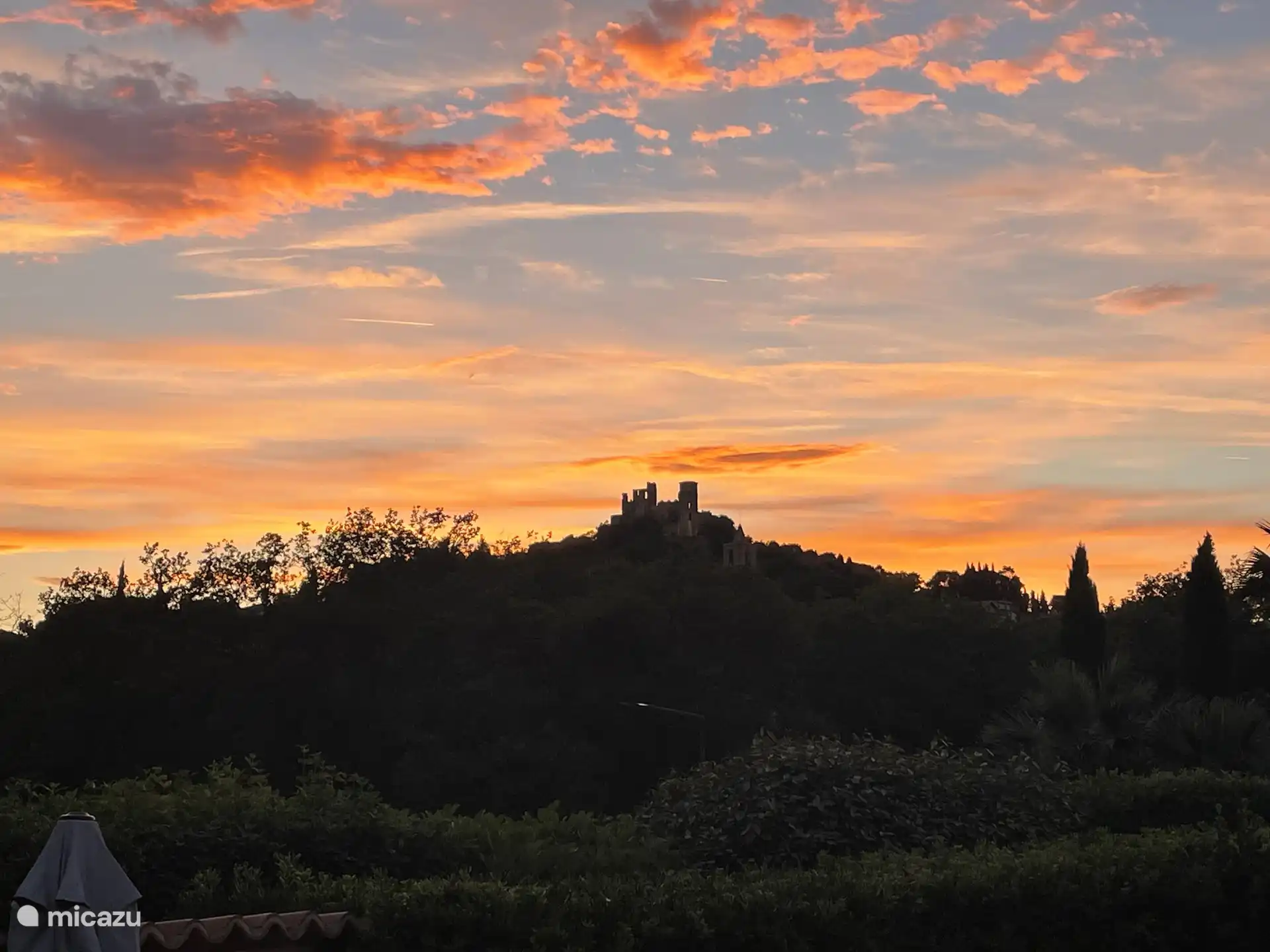 Blick von unserer Terrasse