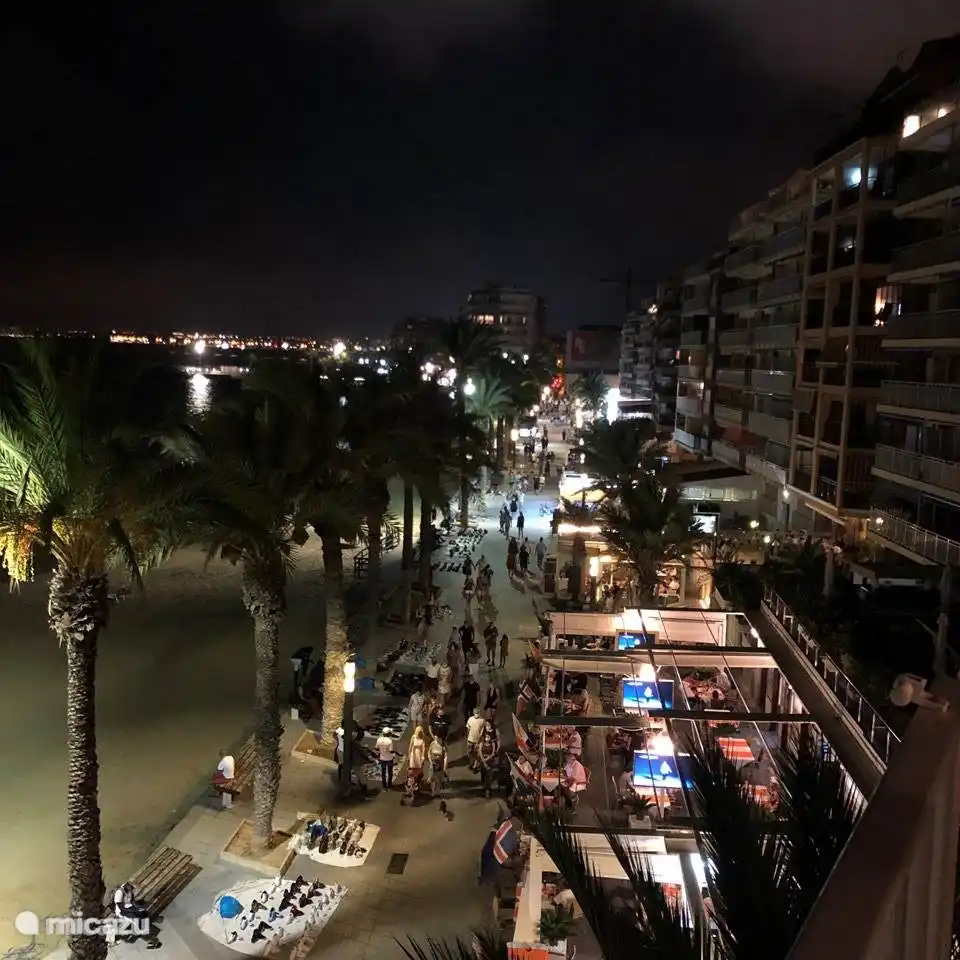 The boulevard at night