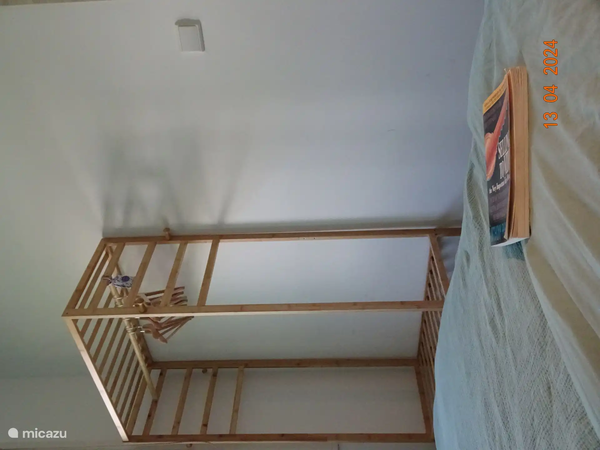 Storage space in the master bedroom