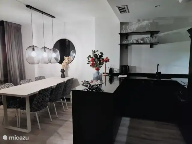 Luxe appartement met groot balkon huren in Spanje, Costa del Sol, Mijas Costa - appartement Keuken