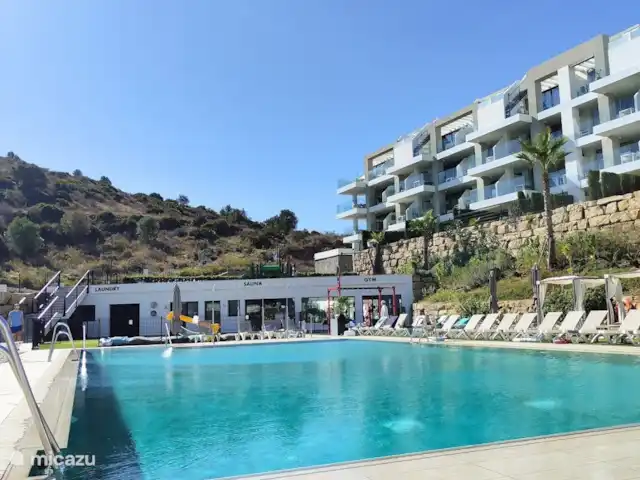 Luxe appartement met groot balkon huren in Spanje, Costa del Sol, Mijas Costa - appartement