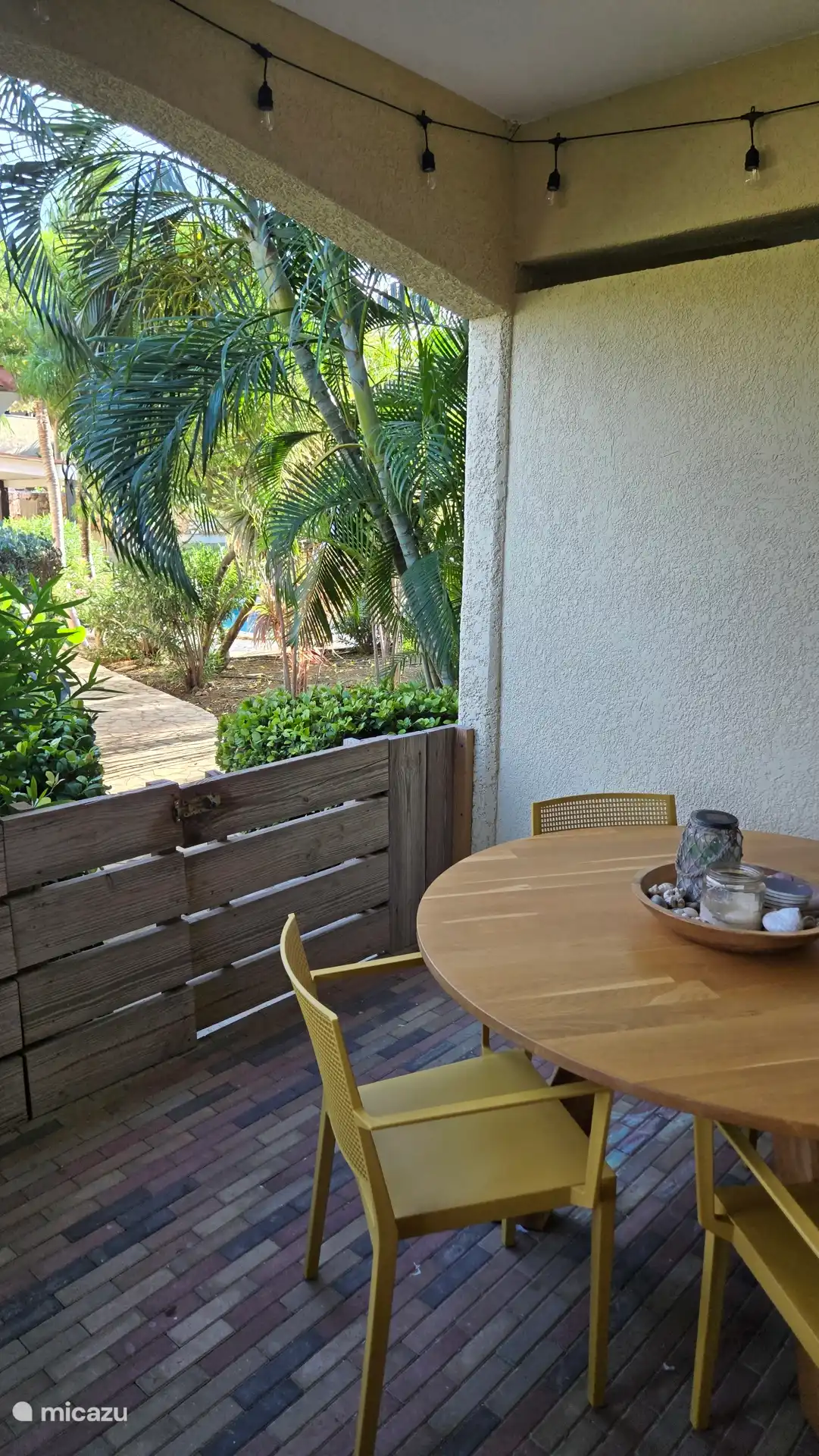 Fácil acceso a la piscina