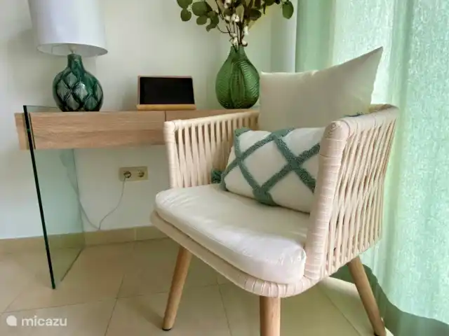 Location de Vacances Espagne, Costa Blanca, Jávea, appartement - Chez Anne Suite parentale espace travail
