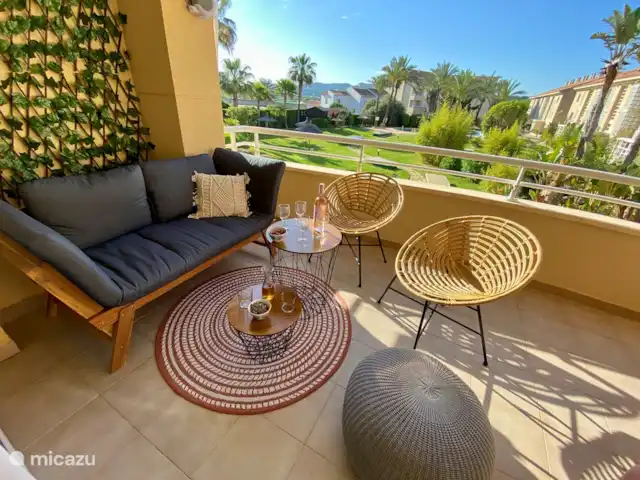 Location de Vacances Espagne, Costa Blanca, Jávea, appartement - Chez Anne Terrasse salon