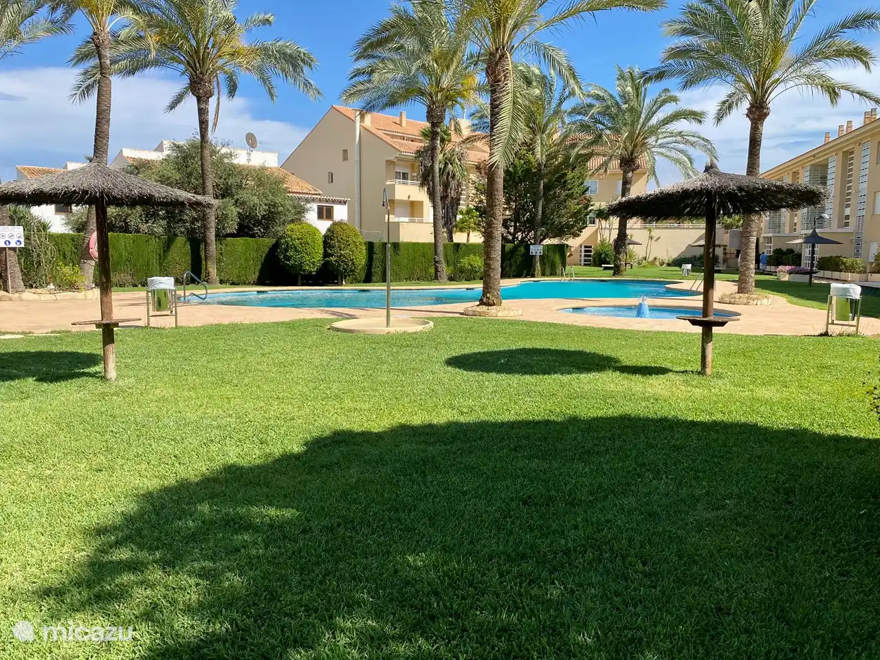 Parasols à disposition 