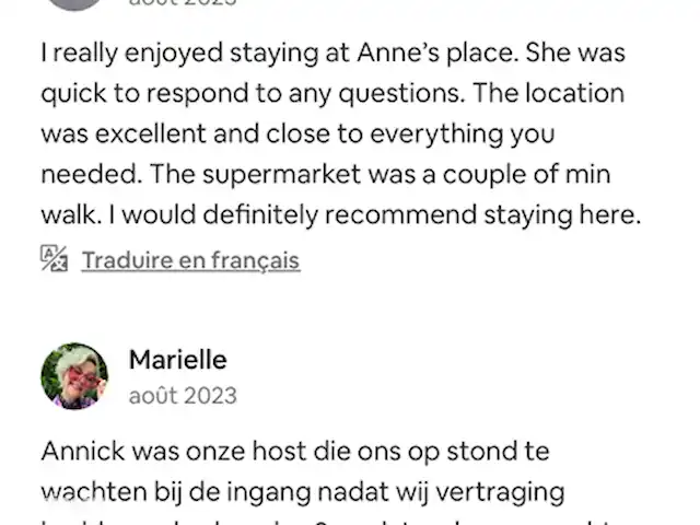 Location de Vacances Espagne, Costa Blanca, Jávea, appartement - Chez Anne Commentaires des voyageurs d une autre  application. Cinq étoiles, le maximum!