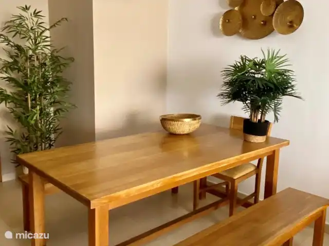 Location de Vacances Espagne, Costa Blanca, Jávea, appartement - Chez Anne Table pour 6 à 8 personnes