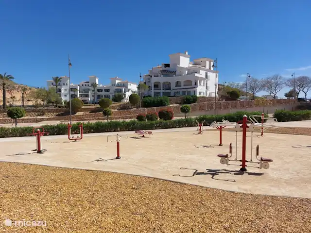 La Casa Mima huren in Spanje, Costa Cálida, Sucina - penthouse Openlucht fitness op het resort
