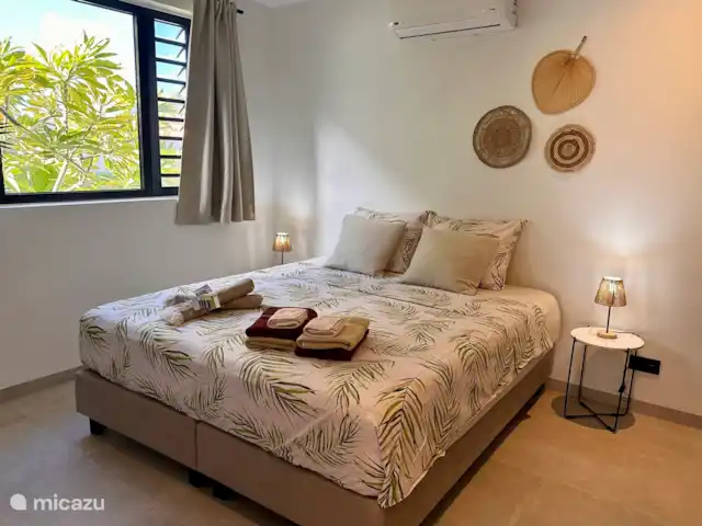 Appartement Rileks | Curaçao, Banda Ariba (est), Jan Thiel - appartement Chambre principale avec lit double