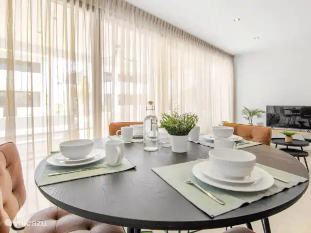 Appartement Rileks | Curaçao, Banda Ariba (est), Jan Thiel - appartement Salon-salle à manger.