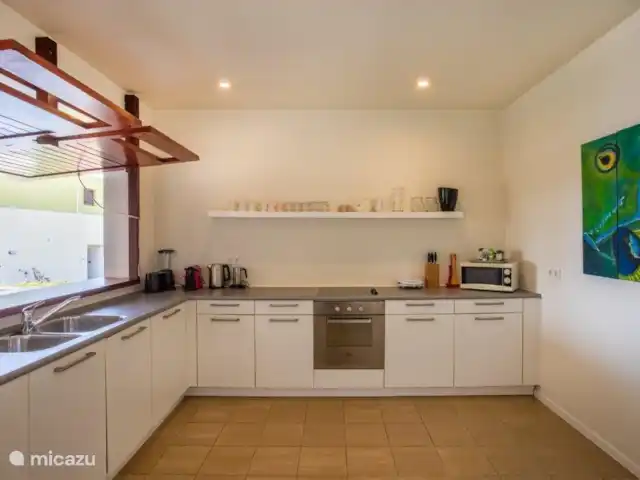 Boca Gentil | appartement côté baie 6 | Curaçao, Banda Ariba (est), Vista Royal - appartement Cuisine avec toutes les commodités.
