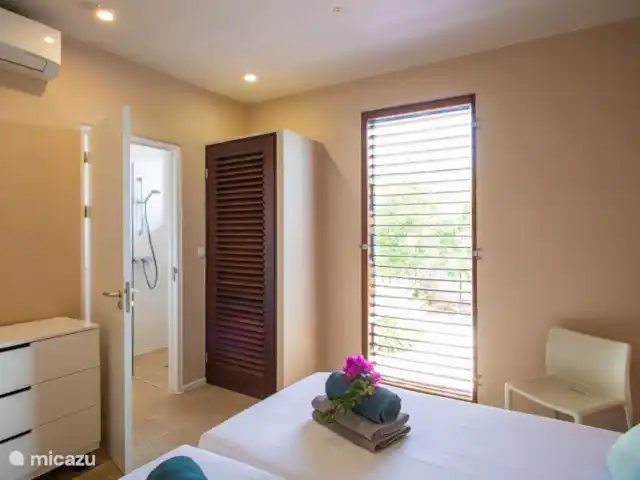 Boca Gentil | appartement côté baie 6 | Curaçao, Banda Ariba (est), Vista Royal - appartement Chambre 1 avec salle de bain privée