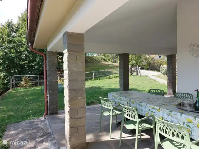 Casa Cossi | Italie, Ligurie, Maissana - maison de vacances Terrasse couverte