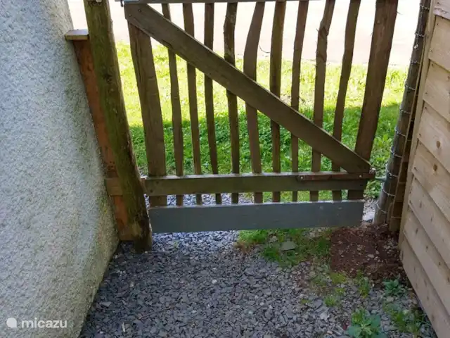 Maison Bonne Humeur Achouffe huren in België, Ardennen, Houffalize - gîte / cottage Volledig afgesloten tuinhekje en perfect ontsnappingsproof gemaakt voor je huisdier(en)