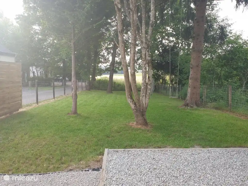 Perfekt eingezäunter Garten