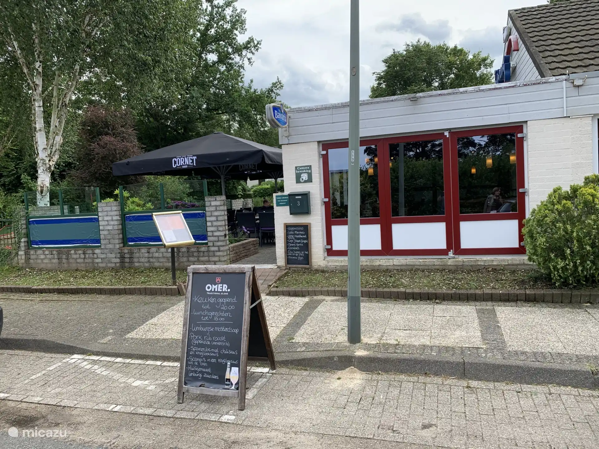 Restaurant in the park