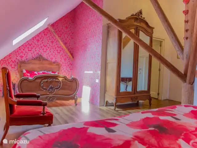 La Herenboerderij | Pays-Bas, Drenthe, Deuxième Exloërmond - ferme La chambre Coquelicot Rouge