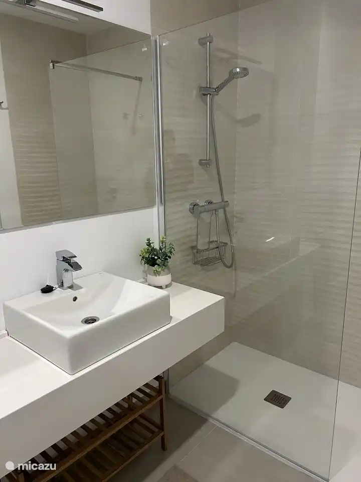 Badezimmer im Hauptschlafzimmer