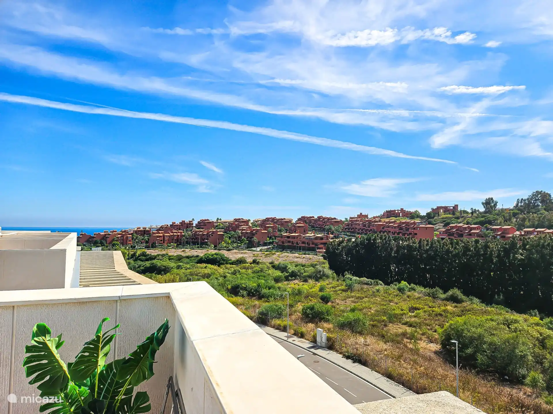 Blick von der Dachterrasse