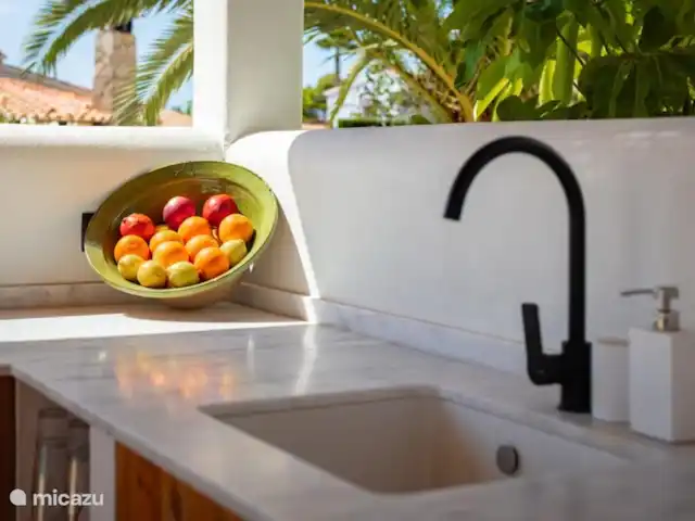 Villa Mozart en España, Costa Blanca, Jávea - villa Encimera de cocina al aire libre