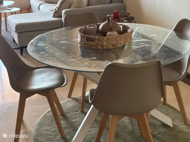 Casa Bity en España, Costa del Sol, La Cala de Mijas - apartamento mesa de comedor