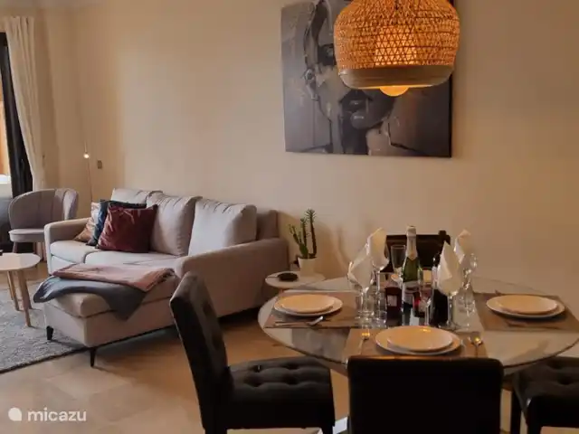 Casa Bity en España, Costa del Sol, La Cala de Mijas - apartamento mesa del comedor