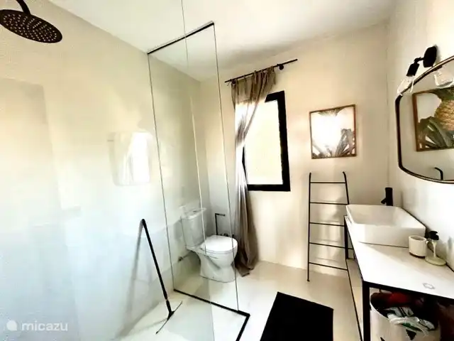 One of the bathrooms on the ground floor. All bathrooms are in the same style and size