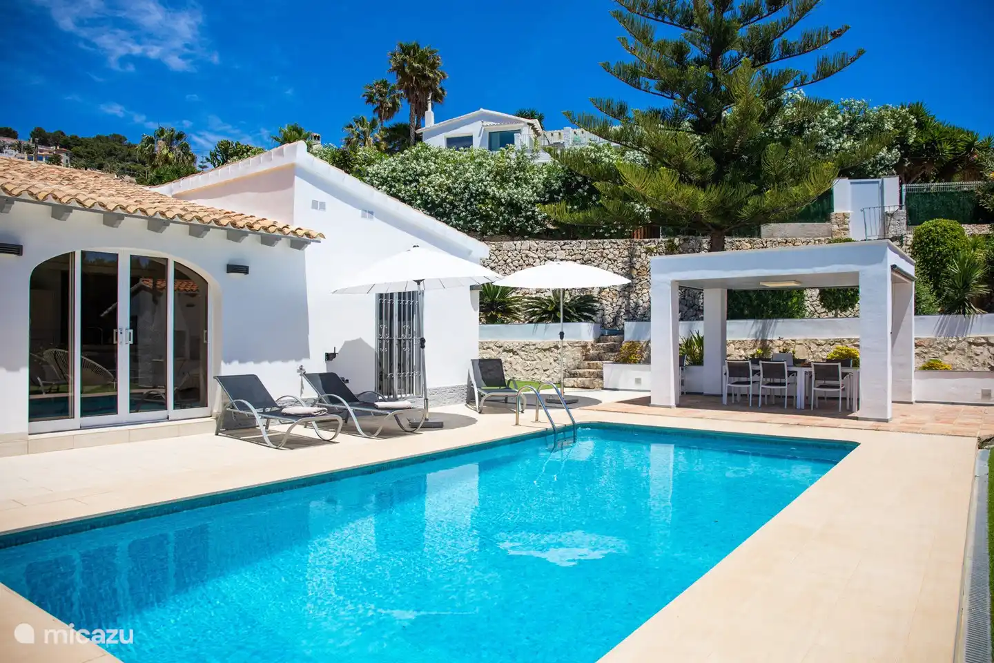 Der private Swimmingpool