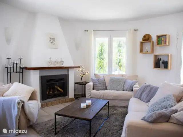 Villa Alegria Moraira huren in Spanje, Costa Blanca, Benissa - villa De knusse woonkamer met comfortabele banken