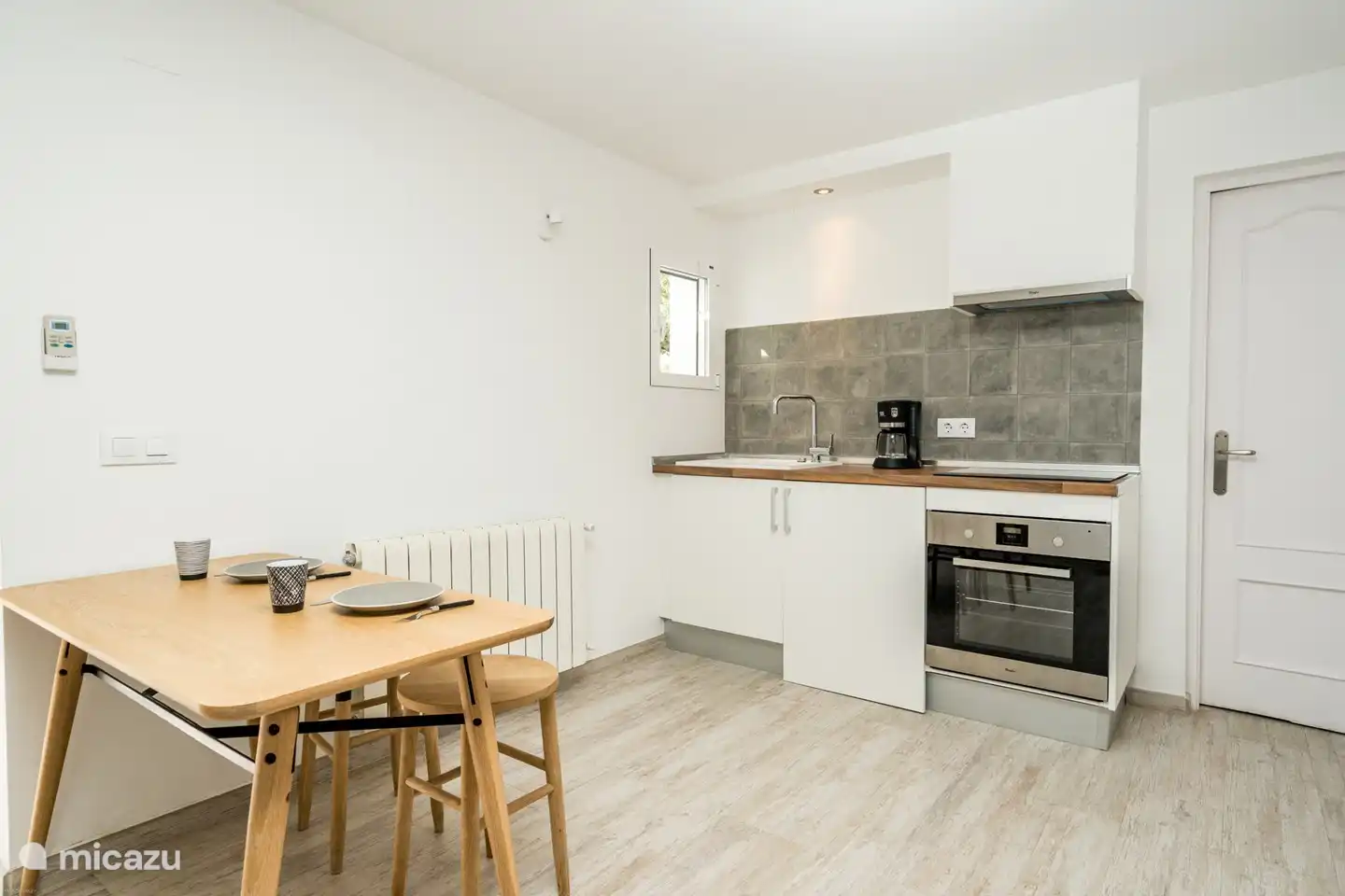 Kochnische im Studio im Erdgeschoss