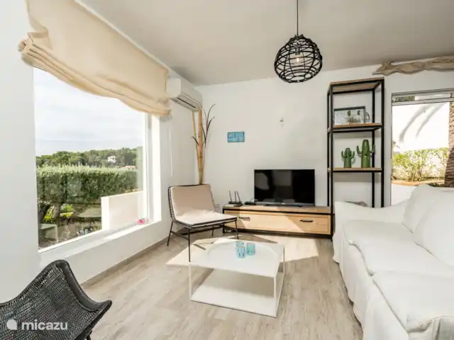 Villa Miramar Benissa | Espagne, Costa Blanca, Benissa - villa Séjour avec coin salon et télévision