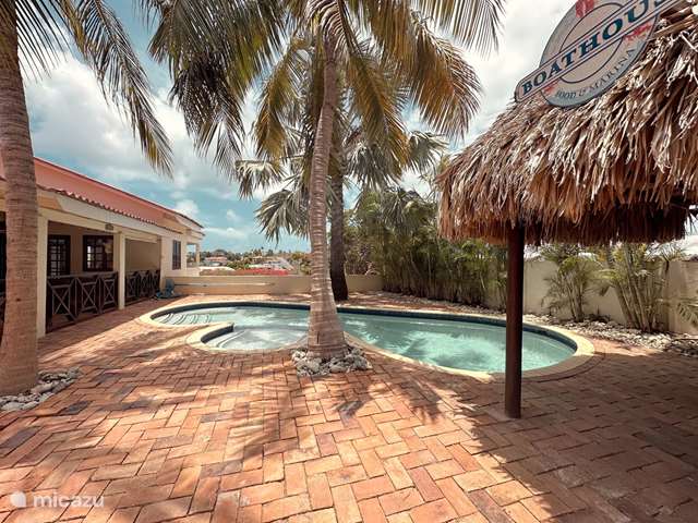 Ferienwohnung Curaçao, Banda Ariba (Ost), Cas Grandi - studio Sylvie Resort - Studio mit Terrasse