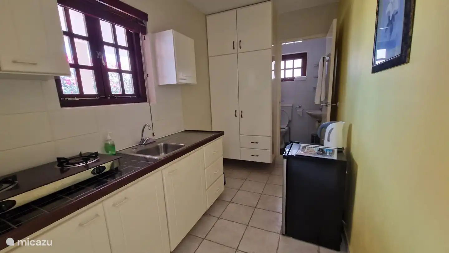 Kitchen and bathroom