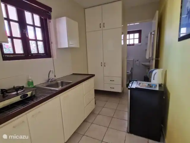 Sylvie Resort - Studio avec terrasse | Curaçao, Banda Ariba (est), Cas Grandi - studio Cuisine et salle de bain