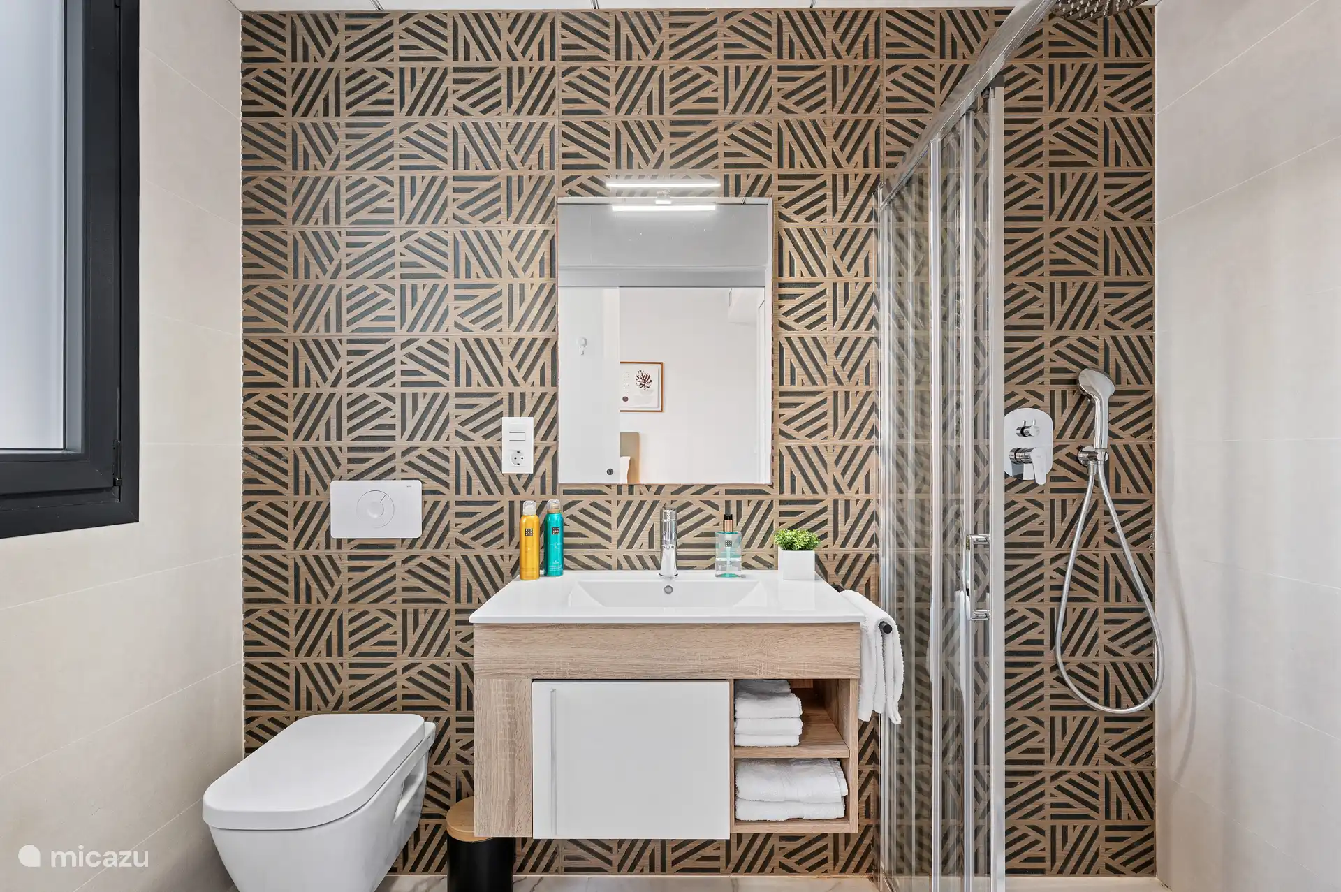 Slaapkamer + badkamer