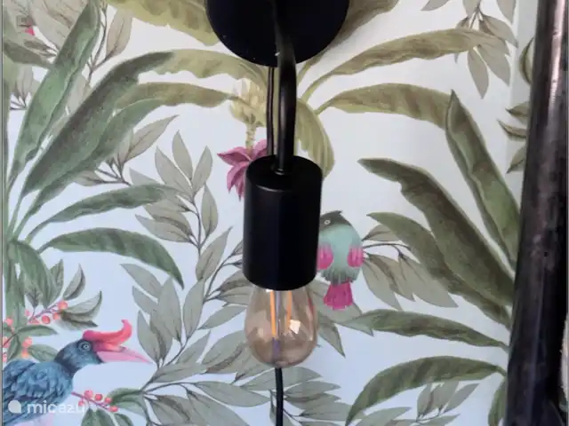 Casa Rossa XV - avec climatisation et véranda ! | Italie, Toscane, Viareggio - mobil-home Détail papier peint chambre 2