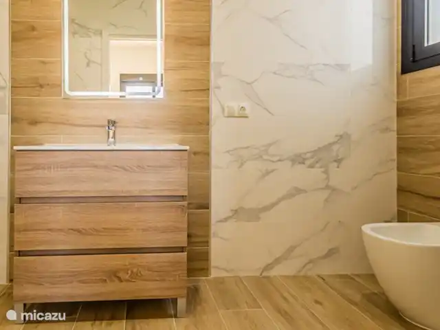 Villa MaJa en España, Costa Blanca, Albir - villa Este baño pertenece al dormitorio 1.