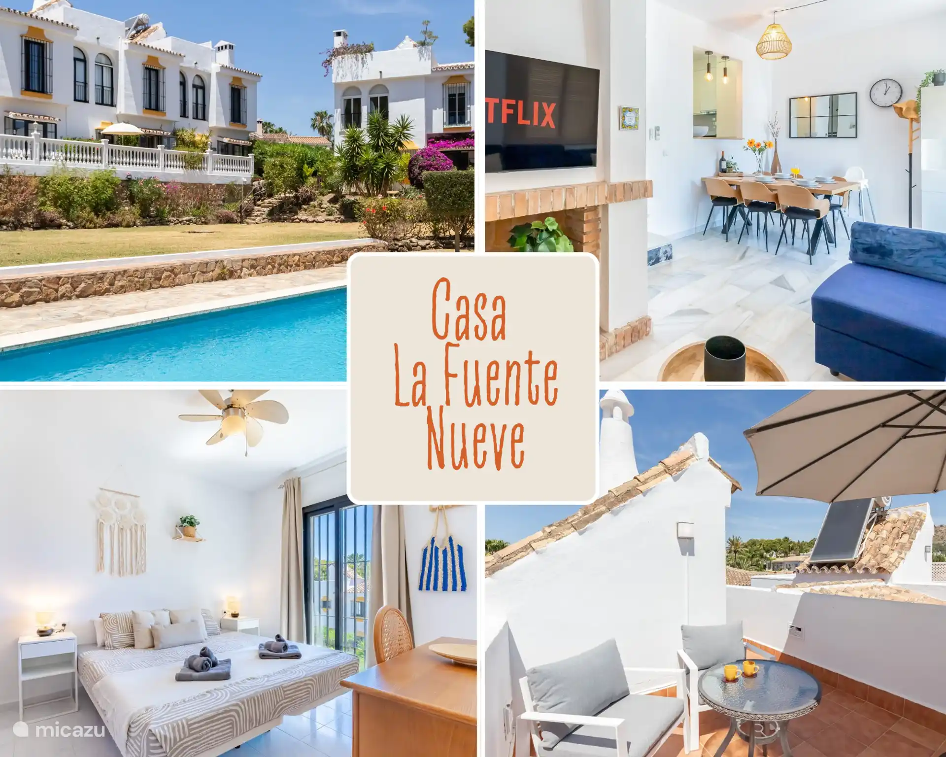 Sports nautiques, Espagne, Andalousie, Calahonda, maison mitoyenne Casa La Fuente Nueve
