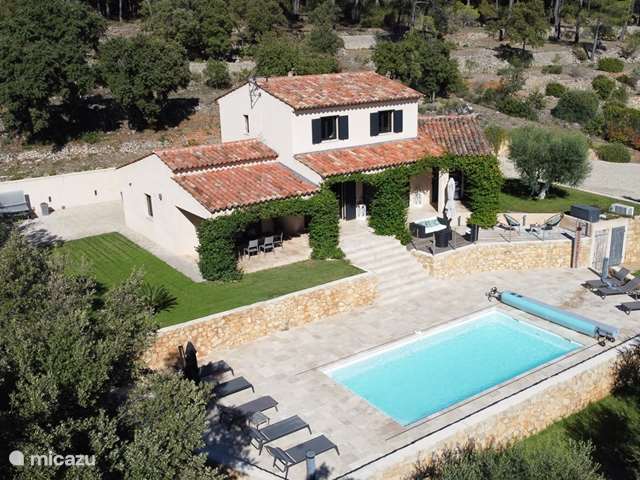 Holiday home in France, Provence-Alpes-Côte d'Azur – holiday house Villa Les Oliviers Entrecasteaux