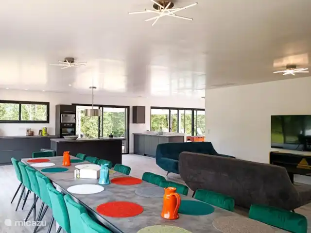 Perronniere huren in Frankrijk, Lot, Saint-Cirq-Lapopie - vakantiehuis De woon/eetkeuken