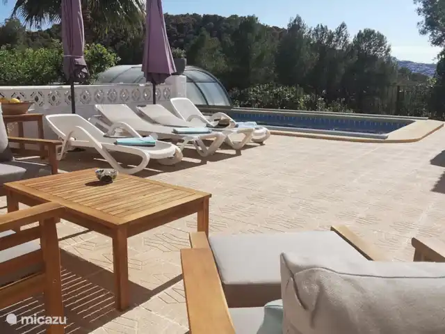 Casa Mar y Sol en España, Costa Blanca, Moraira - villa Terraza con piscina privada