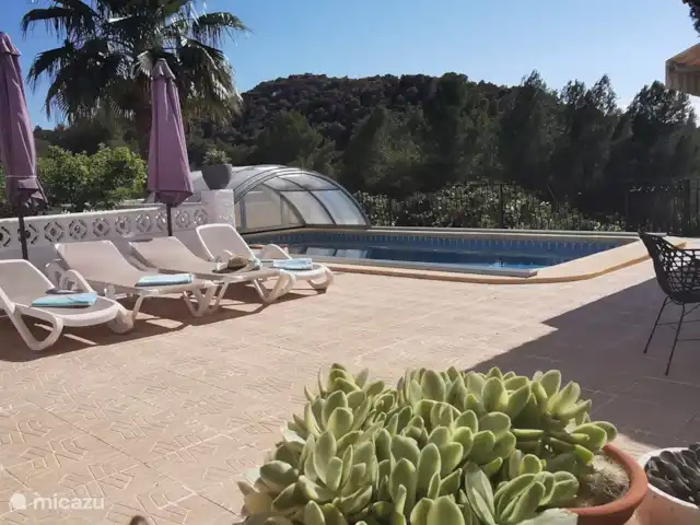 Casa Mar y Sol en España, Costa Blanca, Moraira - villa Terraza con piscina privada
